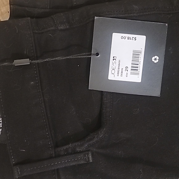 JOE'S Black Jeans The Dean // Mens Brand New with Tags - Picture 4 of 7